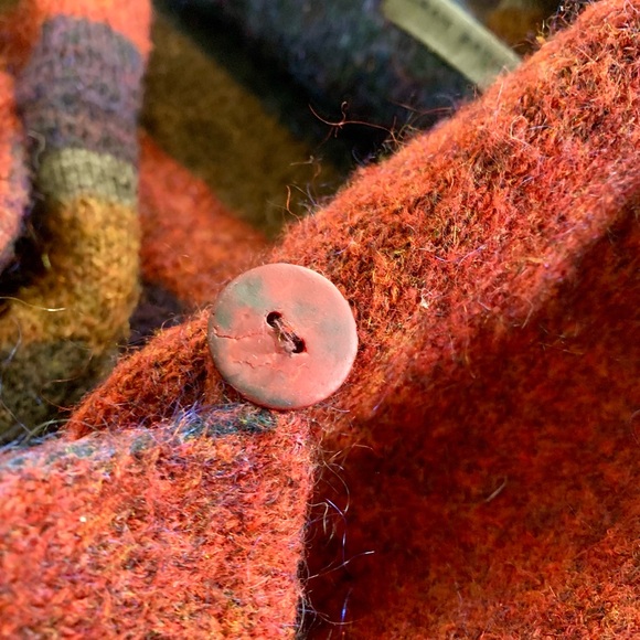 Sarah Pacini Lagenlook Oversized Mohair-Wool Blend Cardigan Laine - Picture 7 of 12